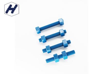 China BV Certificate Hex Flange Nuts Full Threaded Bar In Metal Buliding for sale