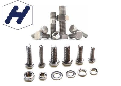 China Black Oxide Stainless Hex Head Bolts for sale