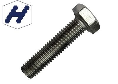 China OEM/ODM Threaded Stud Bolt Black Color Stainless Steel Hex Head Bolts for sale
