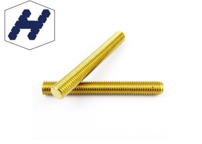 China M2-M30 Copper Threaded Rod Studs Alloy Steel With Nut And Washer for sale