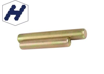 China Din975 Copper Threaded Rod Brass Metric Size 6mm Full Thread Stud for sale