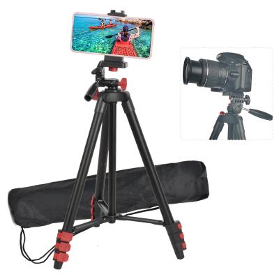 China 1.35M Extendable Adjustable Phone Tripod Compatible With Tablet Camera Ipad for sale