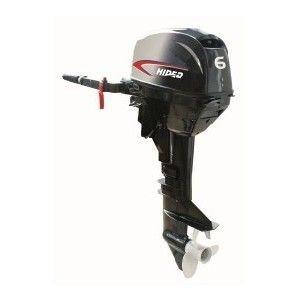 China HIDEA 2 Stroke 6hp Marine Outboard Engines Long Shaft Outboard Motor for sale