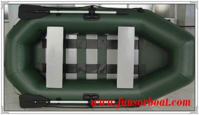 China Military 2.65m Sea / River Inflatable Fishing Dinghy With Slatted Floor for sale