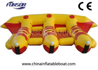 中国 ポリ塩化ビニールの水娯楽装置のための Towable 膨脹可能な飛魚座のボート 販売のため