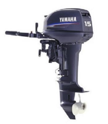 China 15HP Two Stroke Yamaha Outboard Motors For Inflatable Boat 15FMHS for sale
