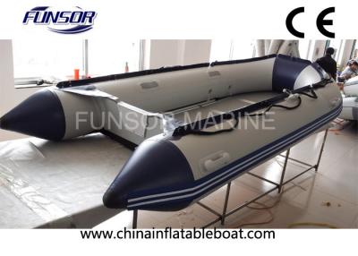 China Towable 12 Ft Hypalon Foldable Inflatable Boat With Hand Glued Tube for sale