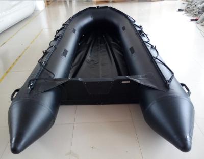 China Light Weight Polyester Foldable Inflatable Boat For Aquatic Recreation for sale