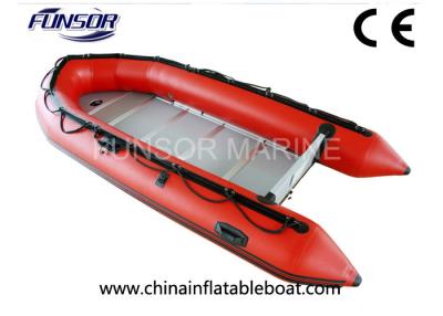 China Aluminum Floor Inflatable Dinghy Boat Light Weight For Yachts Or Sailboats for sale