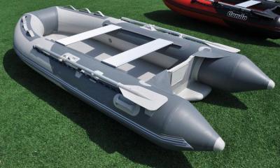 China Lightweight 12 Feet Marine Inflatable Boats 5 Person With VIB Floor for sale