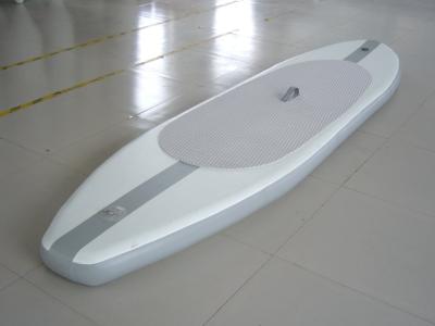 Chine EVA antidérapante professionnelle Paddleboard Standup gonflable gris-clair pour l'adulte à vendre