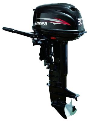 China Low Noise Small 2 Stroke 25hp Marine Outboard Engines With Manual & Electric Starter for sale