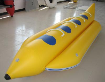 China barco de banana inflável quatro do PVC de 0.9mm - barco inflável da pessoa para o lago à venda