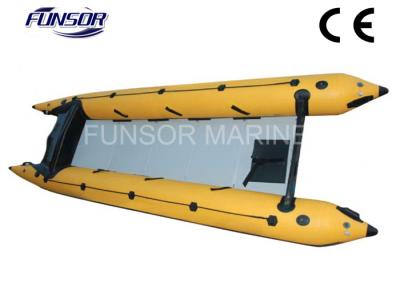 Chine Bateau gonflable de Zapcat de bateau de la personne 4.8m de PVC 6 avec le plancher en aluminium à vendre