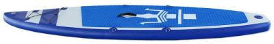 China 12 Length Compact Racing Inflatable Paddle Boards Blue Color 0.9mm PVC for sale
