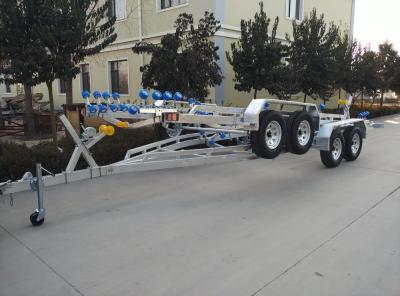 China RIB-850 Inflatable Boat Trailer With Brake Two Shaft Hot Dip Galvanized Process for sale