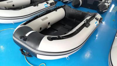 China Aluminum Floor OEM Inflatable Fishing Boats With Outboard Motor , 230mm Length for sale