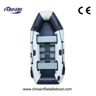 China 1-4 bote inflável da pesca da pessoa/barcos infláveis dobráveis do esporte à venda