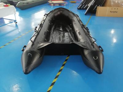 China PVC Hypalon Rubber Aluminum 3.8m Military Inflatable Boat with Ce Certificate for sale