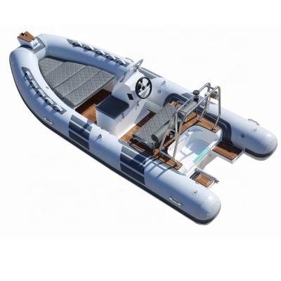 China CE Approved RIB 480 FRP Inflatable Boat with YAMAHA motor for sale for sale