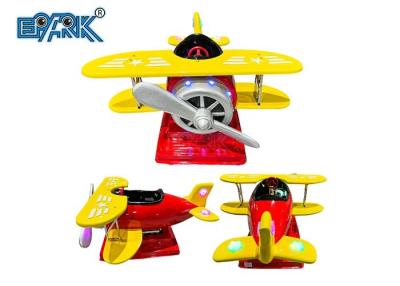 China Coin Operated Propeller Big Plane Children'S Battery Car Fiberglass Kids Ride for sale