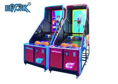 China El solo jugador llevó el parque de atracciones de Arcade Basketball Game Machine For en venta