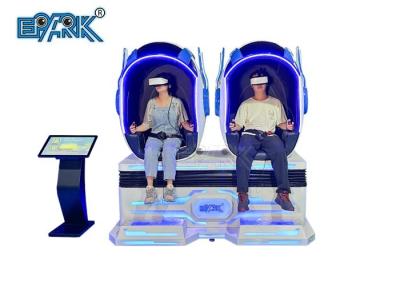 China Plataforma da fibra de vidro 9D Vr com 2 jogos do simulador da experiência dos assentos 9d Vr à venda