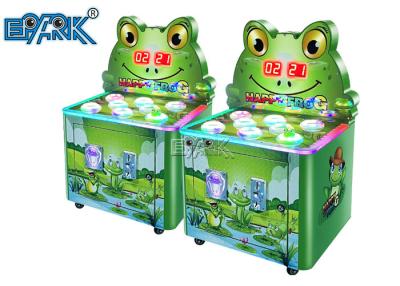China New Hit Frog Kids Coin Operated Whack A Mole Hitting Crazy Frog Hammer Game for sale