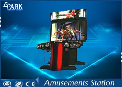 China 300W Indoor Shooting Game Machines / Zombie Arcade Machine HD Monitor for sale