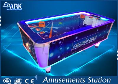 China Electronic Video Game Machine Air Hockey Arcade Machine Attractive Lights Metal Material for sale