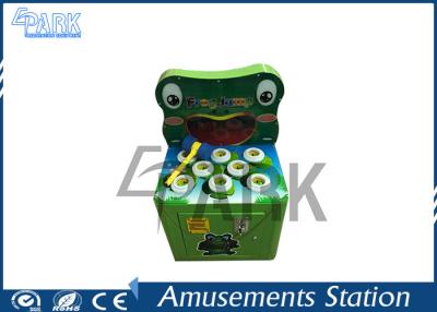 China Porrazo electrónico de la rana de la máquina de juego del rescate de los modelos de la historieta un juego de arcada del topo en venta