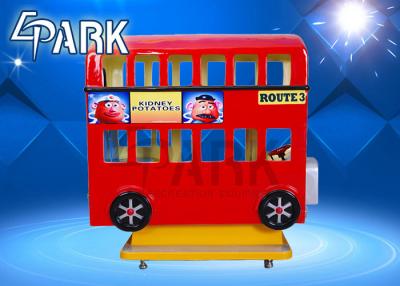 China Máquina de juego del paseo del niño del autobús de Seat Londres del equipo 3 del parque de atracciones en venta