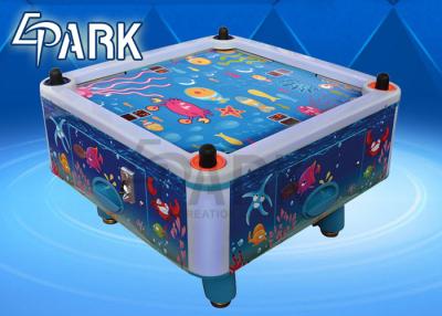 China Easy Operation coin operated Kids Air Hockey Table , 4 Person Air Hockey Arcade Machine for sale