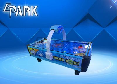 China Turbo Hoki Kids Air Hockey Race Arcade Game Machine With Wooden Cabinet Metal Frame for sale
