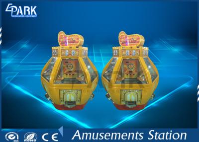 China Automatic Gold Fort Casino Coin Pusher Game Machine Hardware And Acrylic Material Medal Game for sale