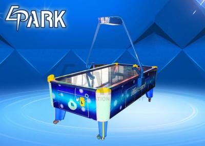 China Blue Classic Coin Operated Arcade Machines Indoor Sport Game / Air Hockey Table for sale
