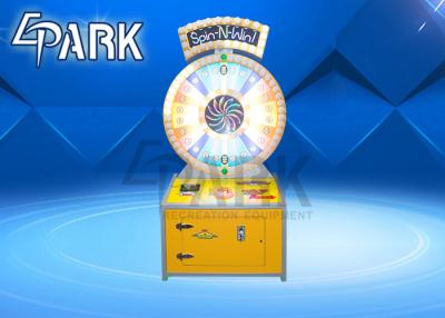 China Spin N Win Classic Arcade Redemption Lottery Game Machine For 4 Player for sale