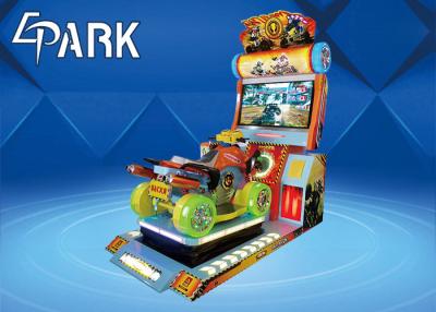 China Epark Malaysia Electronic coin operated racing car game Machine with interactive rocking seat for sale