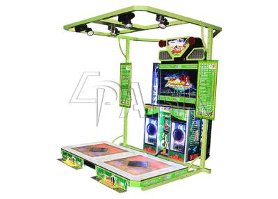 China Arcade Dance Video Game Machine 2 Player For Entertainment Hall /  Home for sale