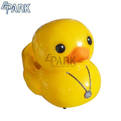 China Yellow duck swing coin operated kiddie rides EPARK kids amusement park ride on machine for sale