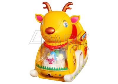 China Happy Sleigh Little Kiddie Swing Ride  For Baby Over 2 Years / Coin Operated Horse Ride for sale