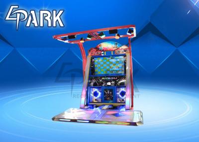 China Coin Pusher Amusement Arcade Dance Machine For Commercial English Version for sale