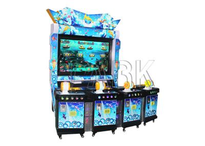 China High Tech Coin Acceptor Amusement Fishing Video Game Machine With 55 inch Big Screen for 4 players for sale