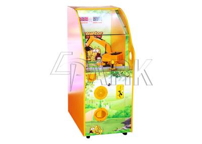 China Children Excavator Simulation Kids Coin Operated Game Machine L43*W73*H107 CM for sale