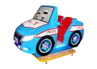 China Fiberglass And Plastic World Police Car Kiddy Ride Machine L192*W106*H135CM for sale