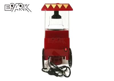 China Car Shape Amusement Game Machines Hot Air Automatic Popcorn Popper With Cart for sale