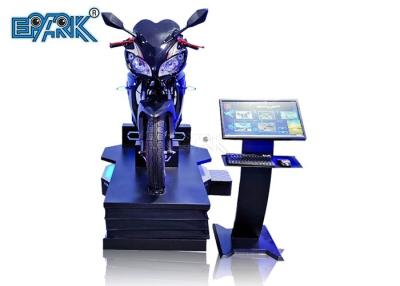 China Theme Park VR Motorcycle Driving Simulator Electric Dynamic Platform for sale