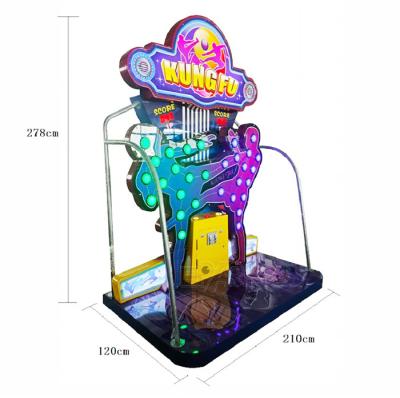 China Kungfu Arcade Ticket Lottery Redemption Prize Game Machine Hit Bean Game Machines for sale