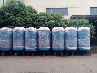 China 1000L industrial carbon steel air tank for stationary screw air compressor for sale
