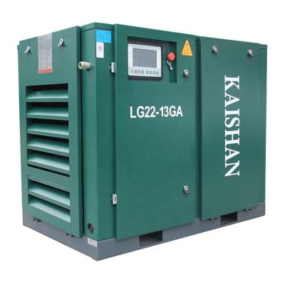 China Stationary Double Screw Air Compressor 30hp 3 Phase Electric Oil Injected Rotary for sale